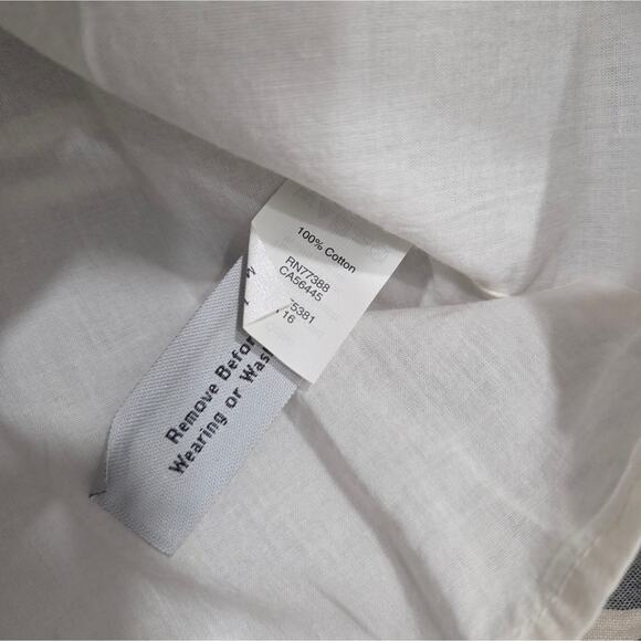 Madewell Palisade Button-Front Midi Skirt in  Stripe Size 2 - Picture 2 of 6